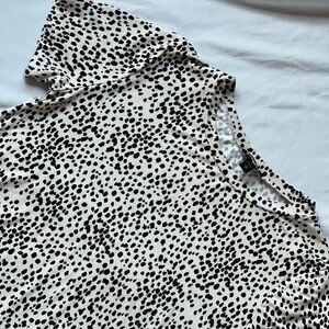 Leopard t shirt dress